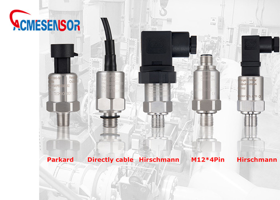 промышленный датчик 4-20ma 12~36VDC передатчика давления 150Psi